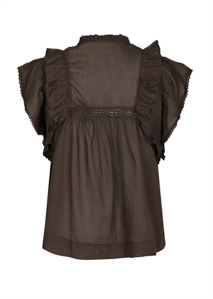 Jayla s voile top Mørkebrun Neo Noir 